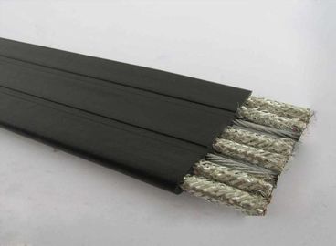 PVC-Jacken-konserviertes Kupfer schwemmte Unshielded Flachkabel 300V 105℃ UL2651 10F × 22AWG an