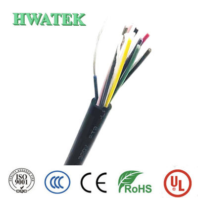 UL2464 Zinkkabel aus Kupfer, flexibles Kabel mit PVC-Dämmung, PVC-Jackett 3P 24AWG OD 6,2 mm