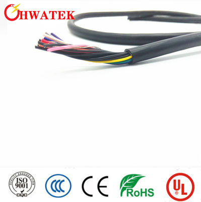 UL21307 Verzinnte Kupferlitze Industrielles flexibles Kabel mit PVC-Isolierung FRPE-Mantel 7C×24AWG+W