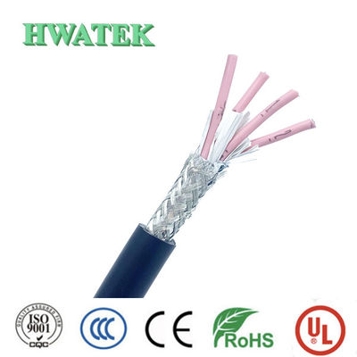 UL 2464 verzinntes Kupfer Litze abgeschirmt Multicore 20 P × 28 AWG SR PVC-Isolierung PVC-Mantel 300V 150℃ VW-1 Kabel