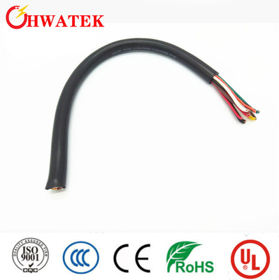 UL2517 4C×24AWG+W Industrieflexibles Kabel mit PVC-Dämmung und Jacket für Anwendungen bei 105°C 300V