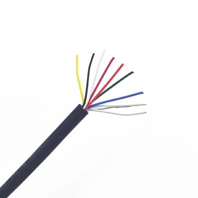 UL2464 Industrieflexibles Kabel mit 2C×18AWG+10C×24AWG+W Konfiguration VW-1 Flammenfähig und UL-zertifiziert
