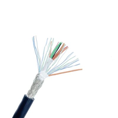 PVC-Hülle FT2 Flammschutz 26AWG Multicore Flexibles Kabel für die Signalübertragung der Aufzugssteuerung 300V Nennvolt