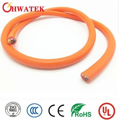 Custom Bare Copper Stranded EV Charging Cable with EVI-2 Insulation and EVM-1 Jacket for Electric Vehicles