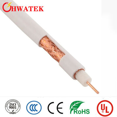 Rg59 3.0-5.3mm JIS Coaxial Cable with Braid Shielded 75±5Ω Impedance and PVC Sheath for CCTV Camera (Rg59 3.0-5.3mm JIS Coaxial Cable with Braid Shielded 75±5Ω Impedance and PVC Sheath for CCTV Camera) ist ein neues System für die Überwachung von Fernsehgeräten.