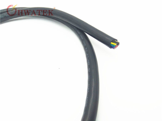 UL20002 TYPE PVC-Dosen aus Kupferlegierung und Stranded 4Coax×30AWG+4C×24AWG 80°C 30V-Medizinkabel
