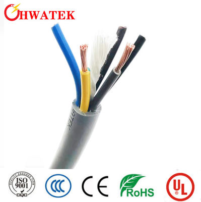 UL13 Power Limited Circuit Cables Type CL2 Bare Copper Stranded Conductor unshield 150 V 75 degree 8 cores 18 AWG cable