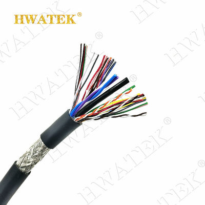 UL20276 TYPE PVC Jacket PVC insulation Tinned Copper Strande1P ×26 AWG + 6C×20 AWG 80℃ 30V Cable