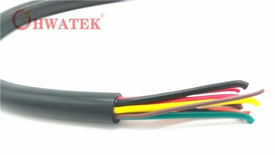 Schirmgeschütztes Schleppkettenkabel 300V 4P-8P Kupferleiter