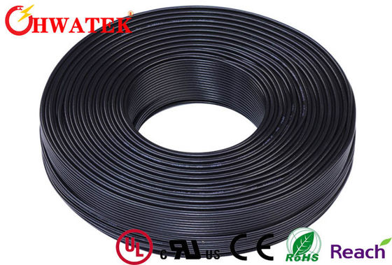 Ebenen-Flachkabel UL 2464 3Fx18AWG (41/0.16T) UNSHLD PVCs BK 3.45X7.4MM