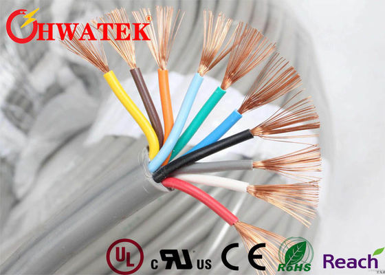 Die Abschirmung 26AWG UL2464 von PVC isolierte Aufzugs-Signal-Kabel