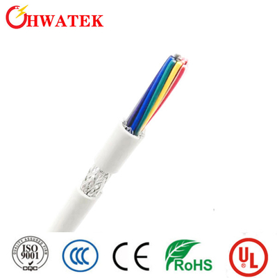300V elektrisches Flachkabel UL2464 15C X 24AWG + ADB