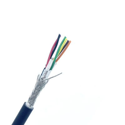 30V elektrisches Flachkabel UL2919 3P X 24AWG- + AEB-PET Isolierung