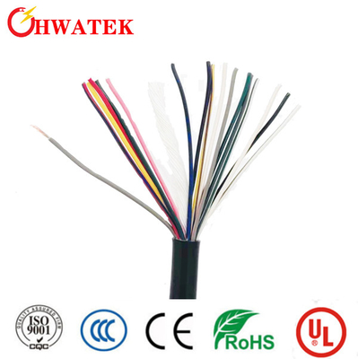 18Cx24AWG abgeschirmtes Kabel ATC-Grau-FRLSH nach Maß