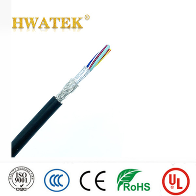 UL2464 PVC-ummanteltes, geschirmtes Stromkabel 24-28AWG 300V Industriekabel